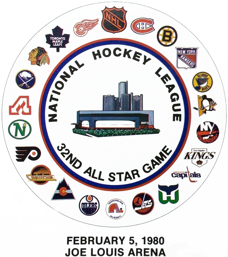 NHL All-Star Game 1979-1980 Logo vinyl decal